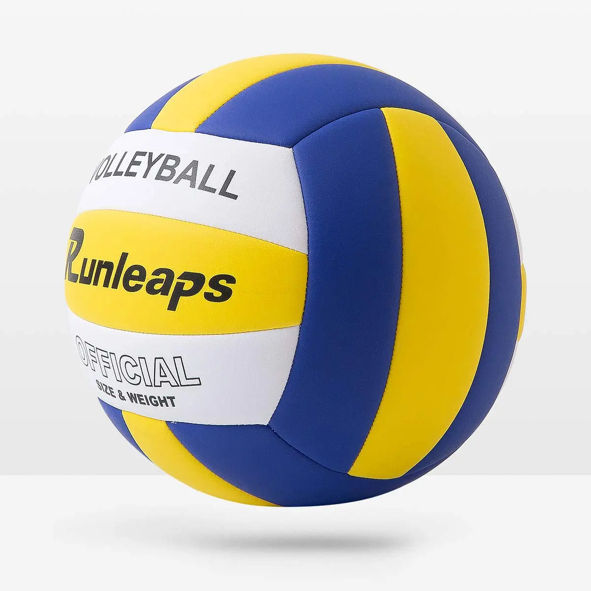 Runleaps Official Size 5 Volleyball 20.8 cm (8.2 in) | Indoor Outdoor PU Leather - view 2