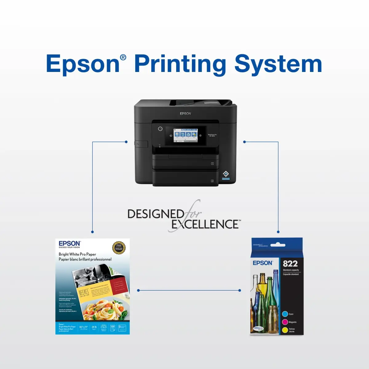 Epson 822XL High Capacity Black Ink Cartridge T822XL120-S | 1200 Pages Yield - view 6