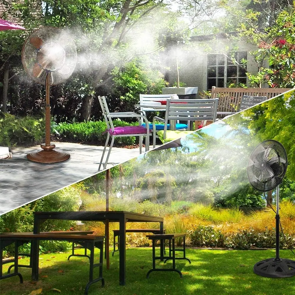 LANDGARDEN Outdoor Misting Fan Kit 5.9M (19.36FT) | Cools Patios in Indian Summer Heat - view 5