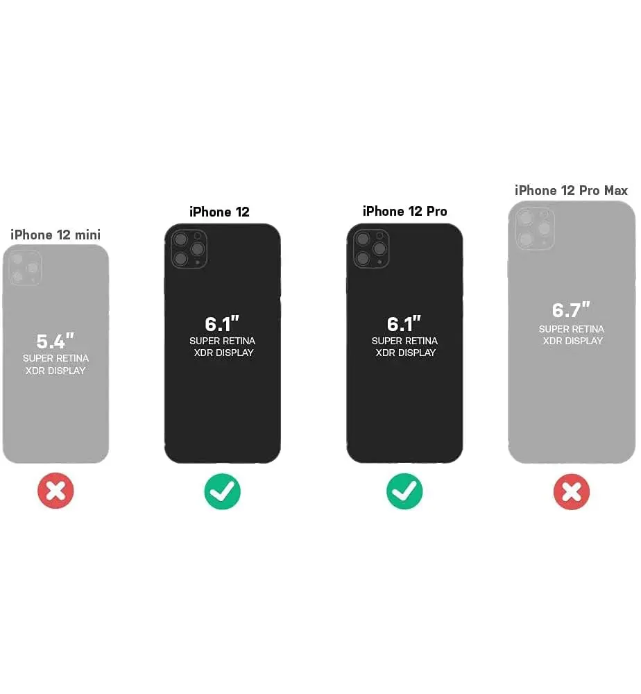 OtterBox Commuter Series Case for iPhone 12 & 12 Pro - Blue | Impact-Absorbing Dual-Layer Design - view 2