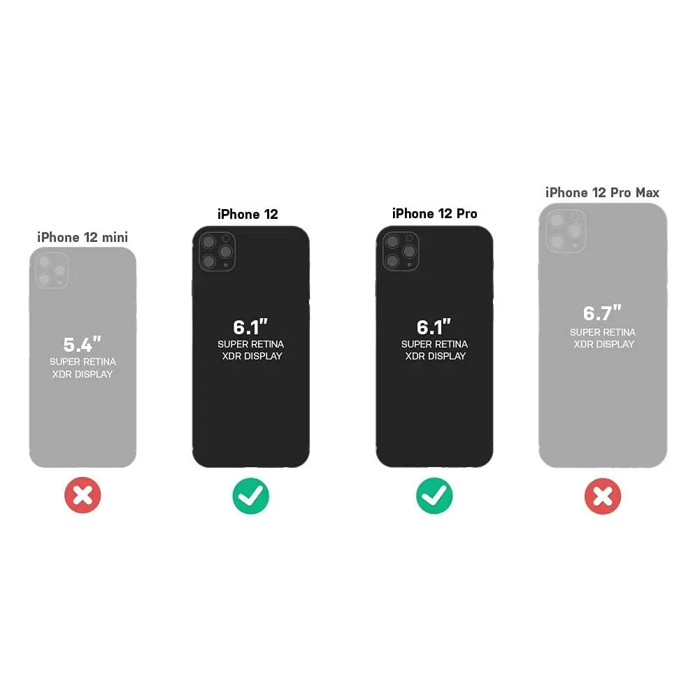 OtterBox Commuter Series Case for iPhone 12 & 12 Pro | Slim & Tough, Pocket-Friendly, with Port Protection - view 2