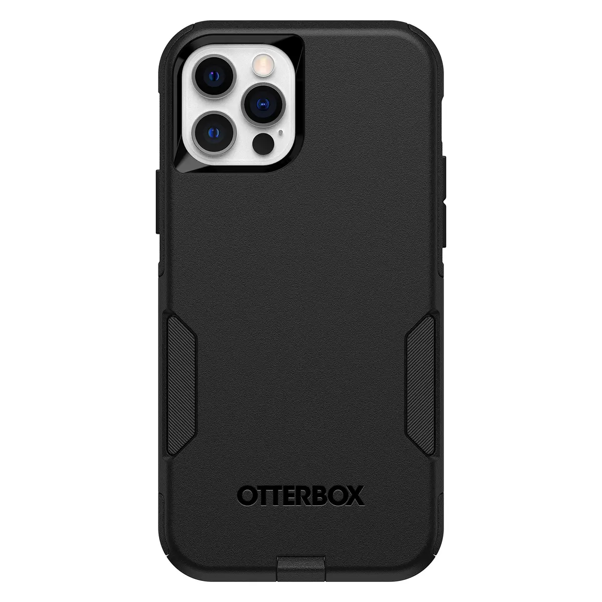 OtterBox Commuter Series Case for iPhone 12 & 12 Pro - Black | Slim & Tough, Pocket-Friendly, with Port Protection - view 3