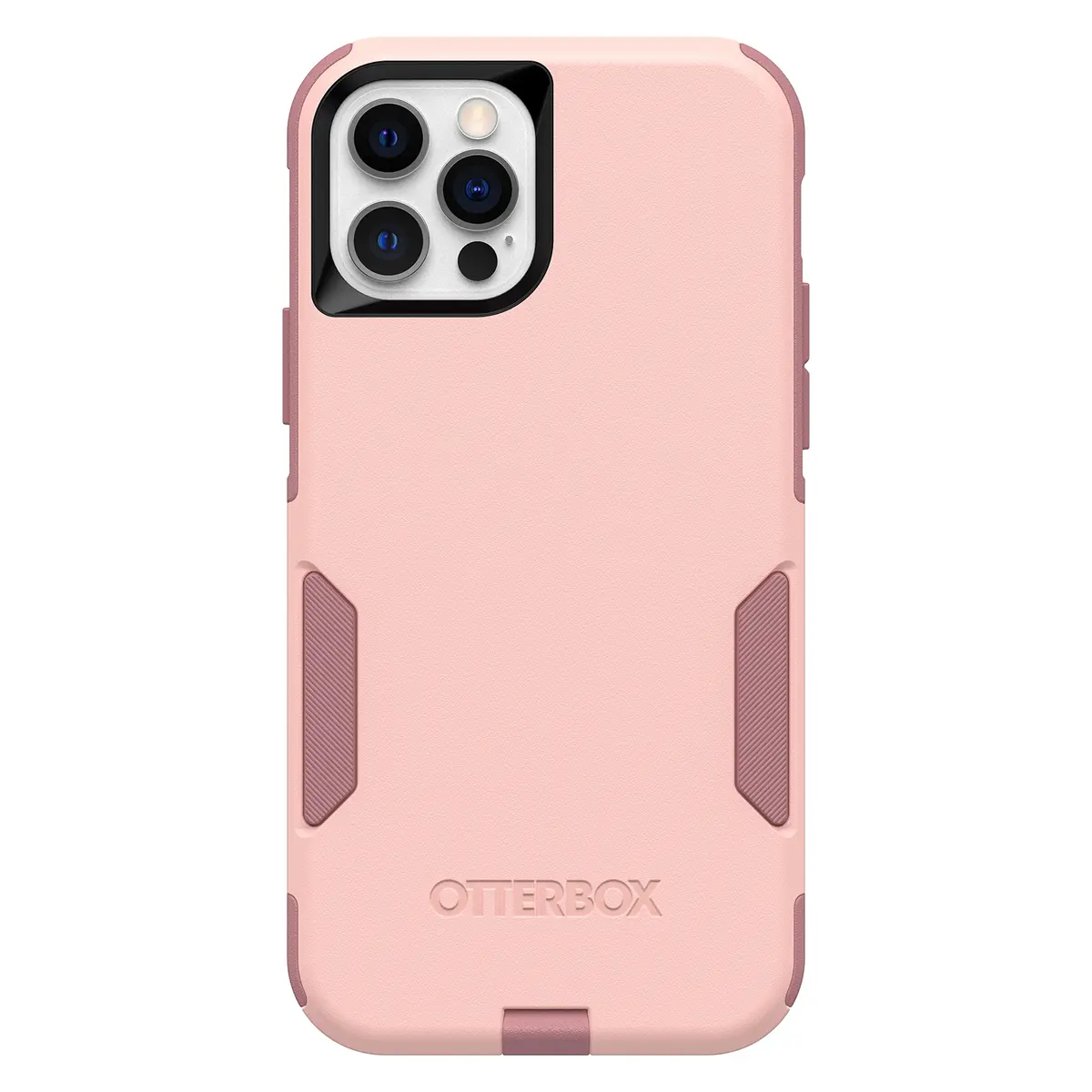 OtterBox Commuter Series Case for iPhone 12 & 12 Pro - Pink Salt/Blush | Slim & Tough, Pocket-Friendly - view 3