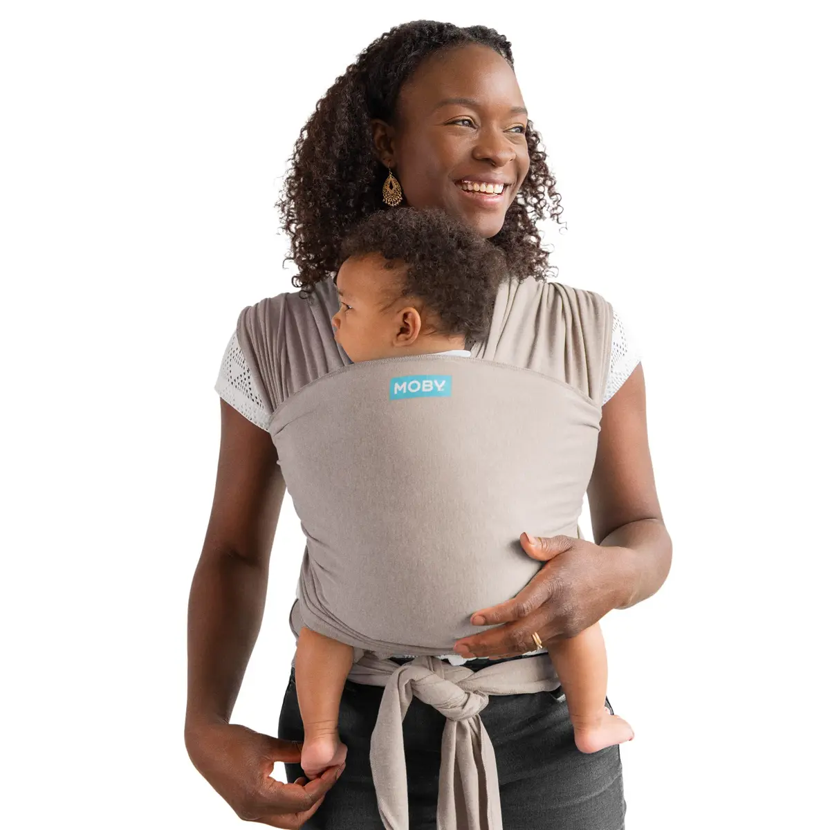 Moby Baby Wrap Carrier Element for Newborns to Toddlers (8-33lbs) | Ultra Lightweight & Adjustable - view 5