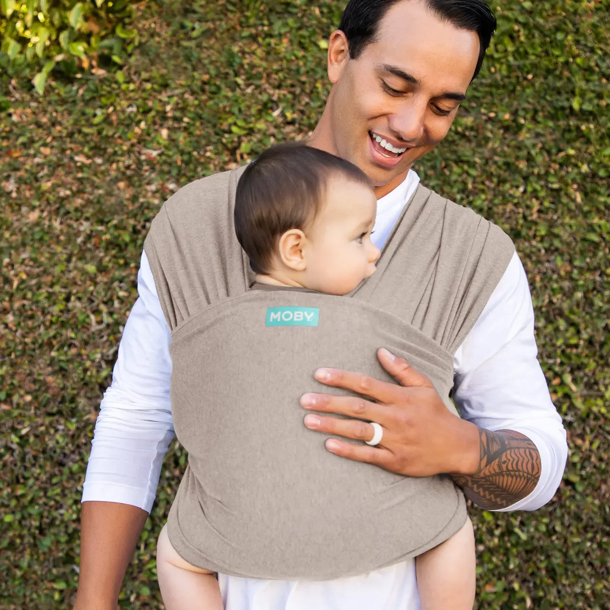Moby Baby Wrap Carrier Element for Newborns to Toddlers (8-33lbs) | Ultra Lightweight & Adjustable - view 7