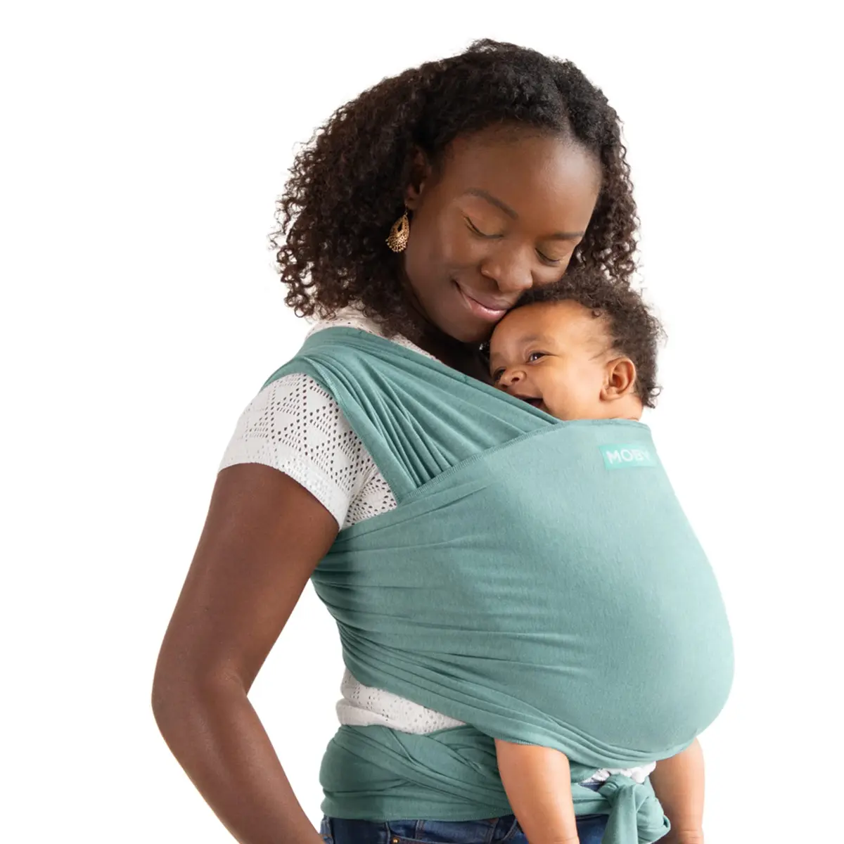 Moby Baby Wrap Carrier Element for Newborns to Toddlers (8-33lbs) | Ultra Lightweight & Adjustable (110c) - view 2