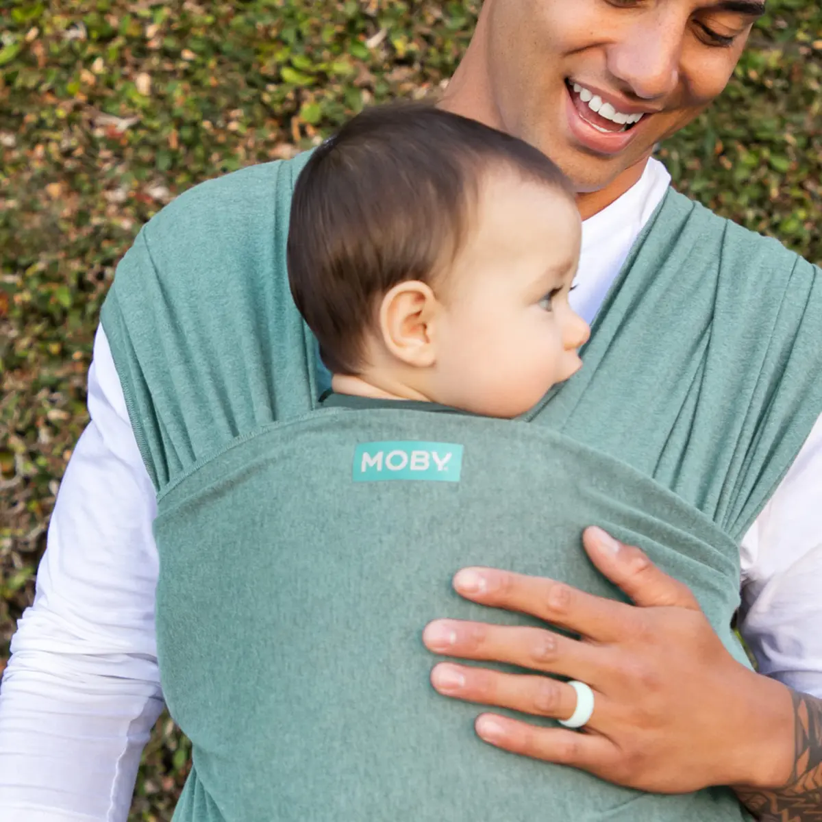 Moby Baby Wrap Carrier Element for Newborns to Toddlers (8-33lbs) | Ultra Lightweight & Adjustable (110c) - view 4