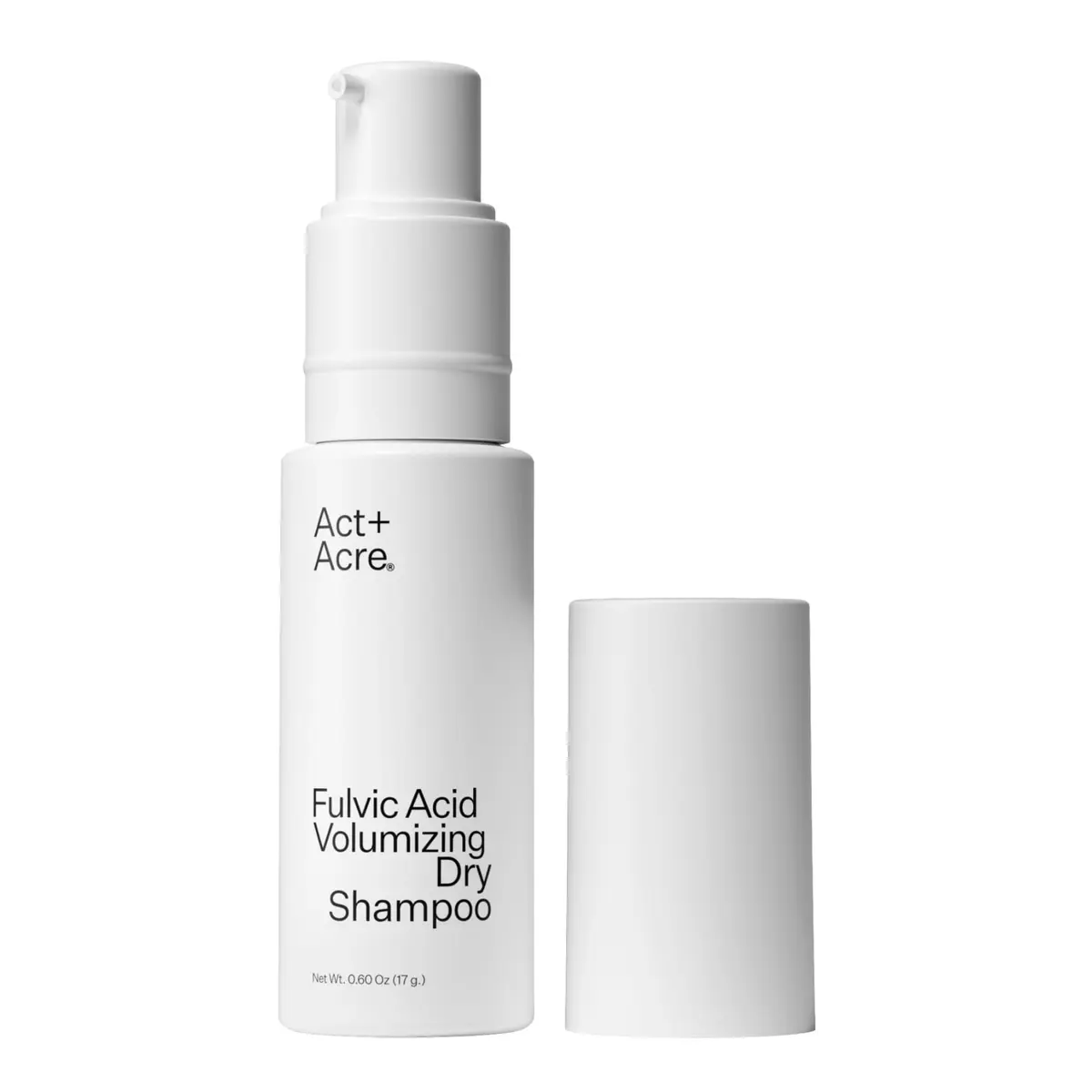ACT+ ACRE Fulvic Acid Volumizing Dry Shampoo – Unscented, Non-Aerosol, 0.46 Oz | Plant-Based, Vegan, Paraben-Free - main product image