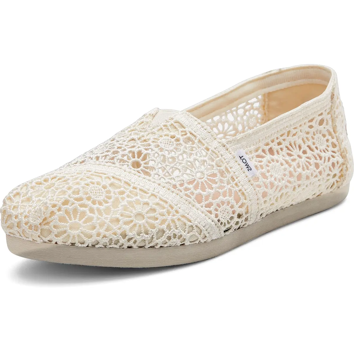 TOMS Womens Alpargata Slip-On Shoes Size 12 B(M) US | Casual Comfort with Ethylene Vinyl Acetate Insole - main product image