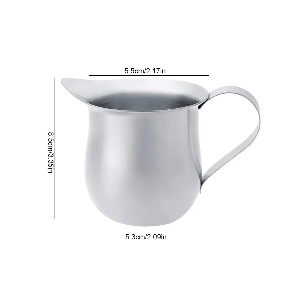 CHICIRIS Stainless Steel Milk Jug 90ml | Coffee Frothing Pitcher for Espresso Machines - view 8