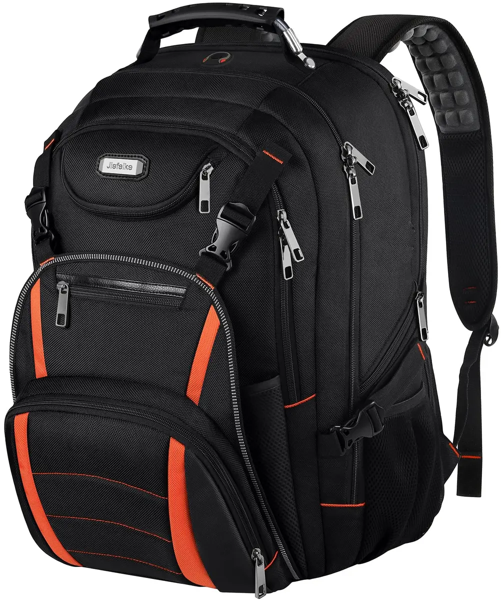 YALIXIAN Extra Large 18.4 Inch Laptop Backpack 55L (46.5cm x 41.4cm x 25.9cm) | Water Resistant RFID Anti-Theft Travel Backpack - main product image