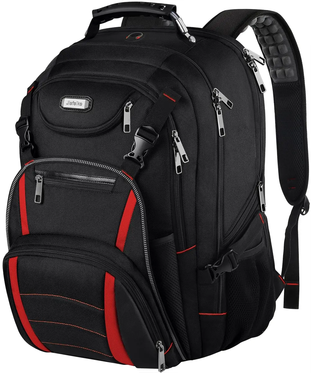 YALIXIAN 18.4'' Laptop Backpack 55L Water Resistant RFID Anti-theft USB Port - main product image