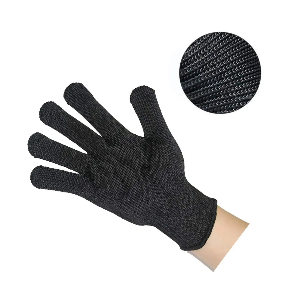 alfyng Bird Training Anti-Bite Gloves, Small Animal Handling Gloves, Chewing Protective Gloves for Small Animal Pet Squirrels Hamster Parrotlets Cockatiels Finch Macaw (1 Pair, Black) - view 3
