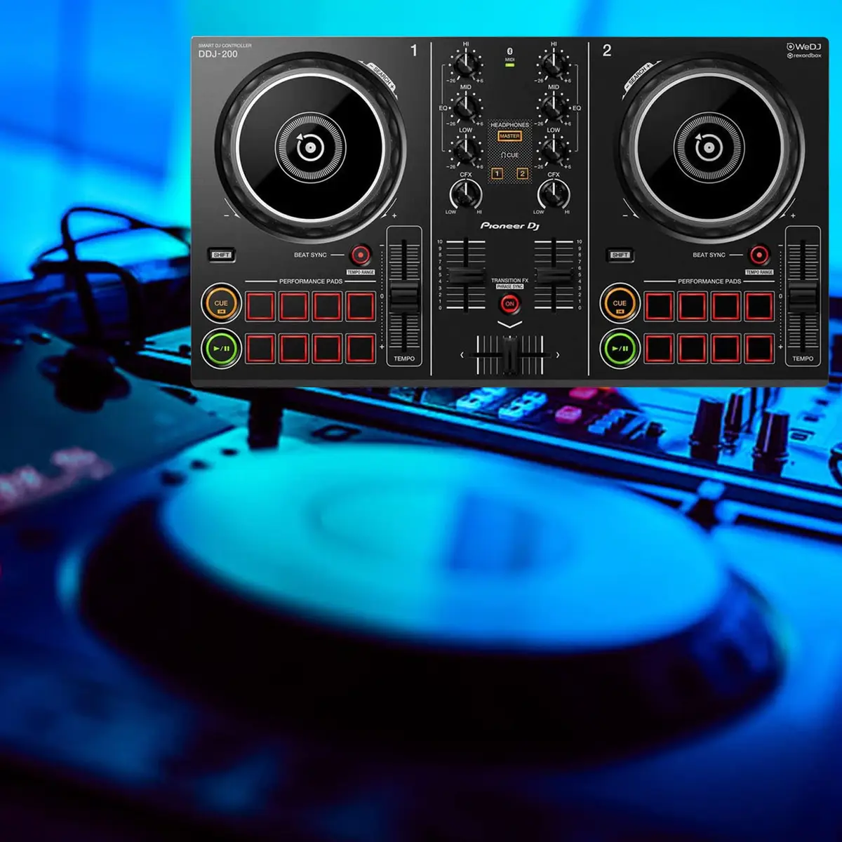 khanka Hard Travel Case for Pioneer DDJ-200 DJ Controller | 40.4cm (15.9") x 26.4cm (10.4") x 6.9cm (2.7") - view 9