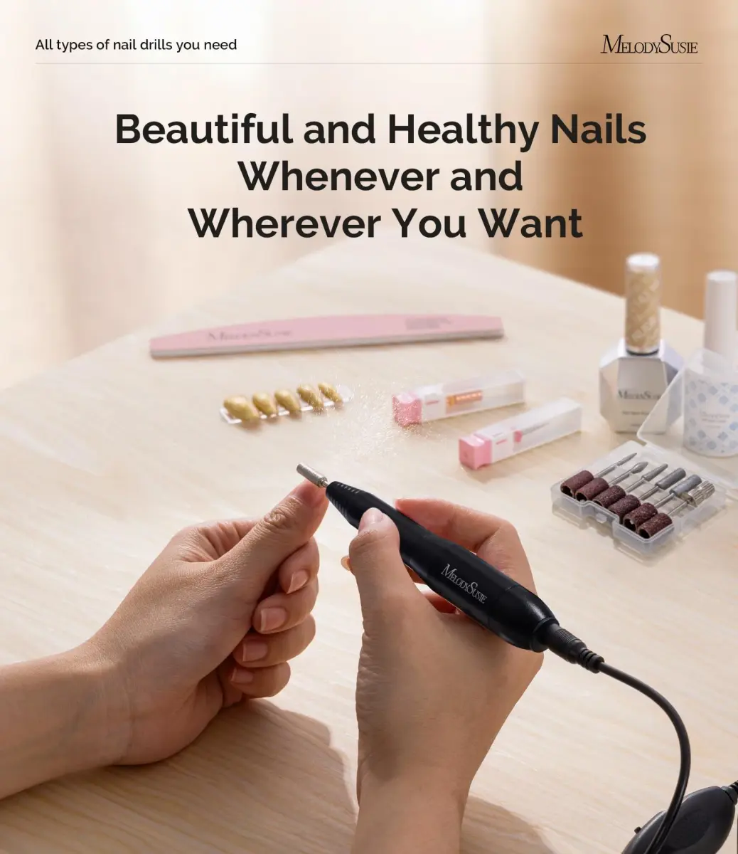 MelodySusie PC120I USB Nail Drill | 20,000 RPM, Portable Efile for Acrylic & Gel Nails - view 7
