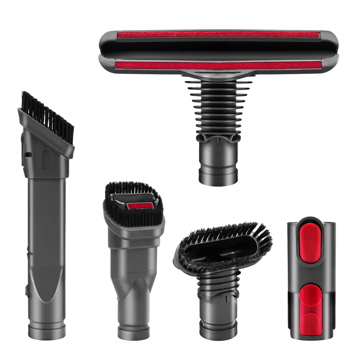 Garbage fighter Vacuum Tool Kit for Dyson V6 V7 V8 V10 | 5-Piece Home Cleaning Accessories - main product image