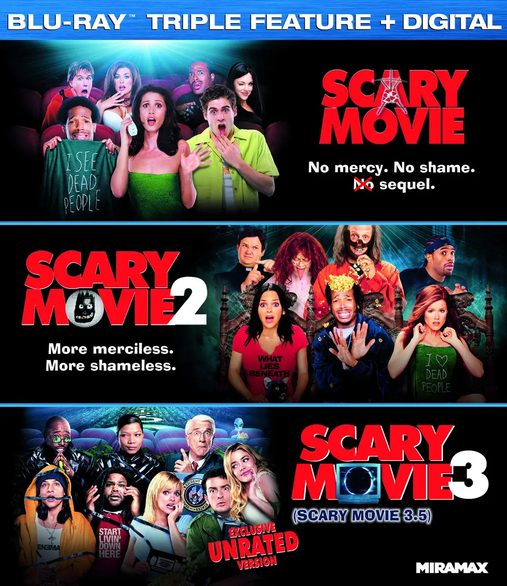 Paramount Scary Movie Collection | Blu-ray + Digital, 3-Disc Set, 255 Min - main product image