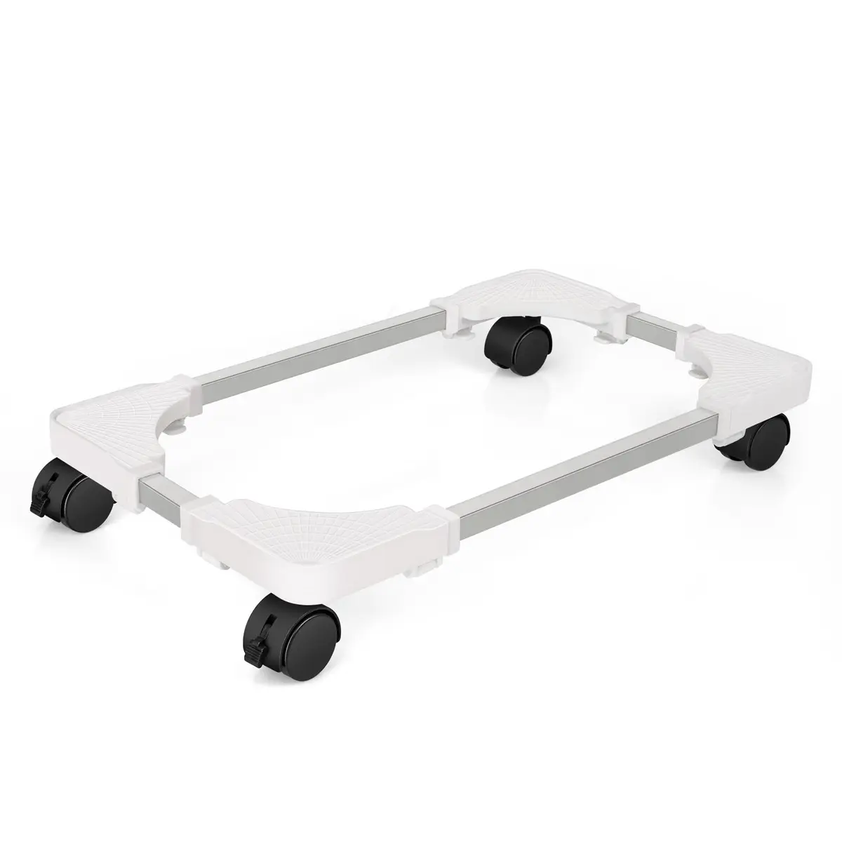 Liitrton Adjustable PC Stand for Most Towers | 360° Rotating, Non-slip, White - main product image