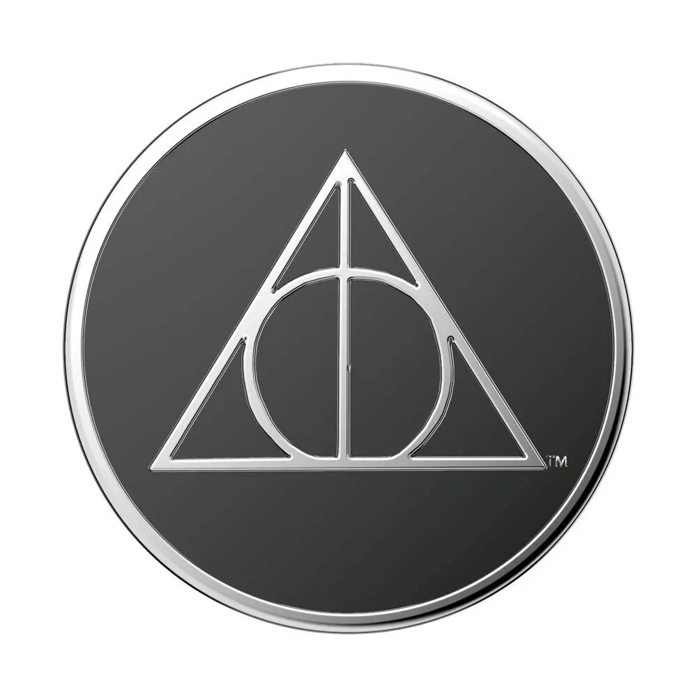 PopSockets Adhesive Phone Grip, Holder- Deathly Hallows | Harry Potter Style, Swappable Top, Secure Hold - view 5
