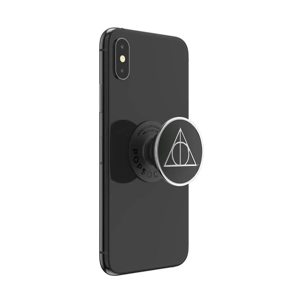 PopSockets Adhesive Phone Grip, Holder- Deathly Hallows | Harry Potter Style, Swappable Top, Secure Hold - view 2