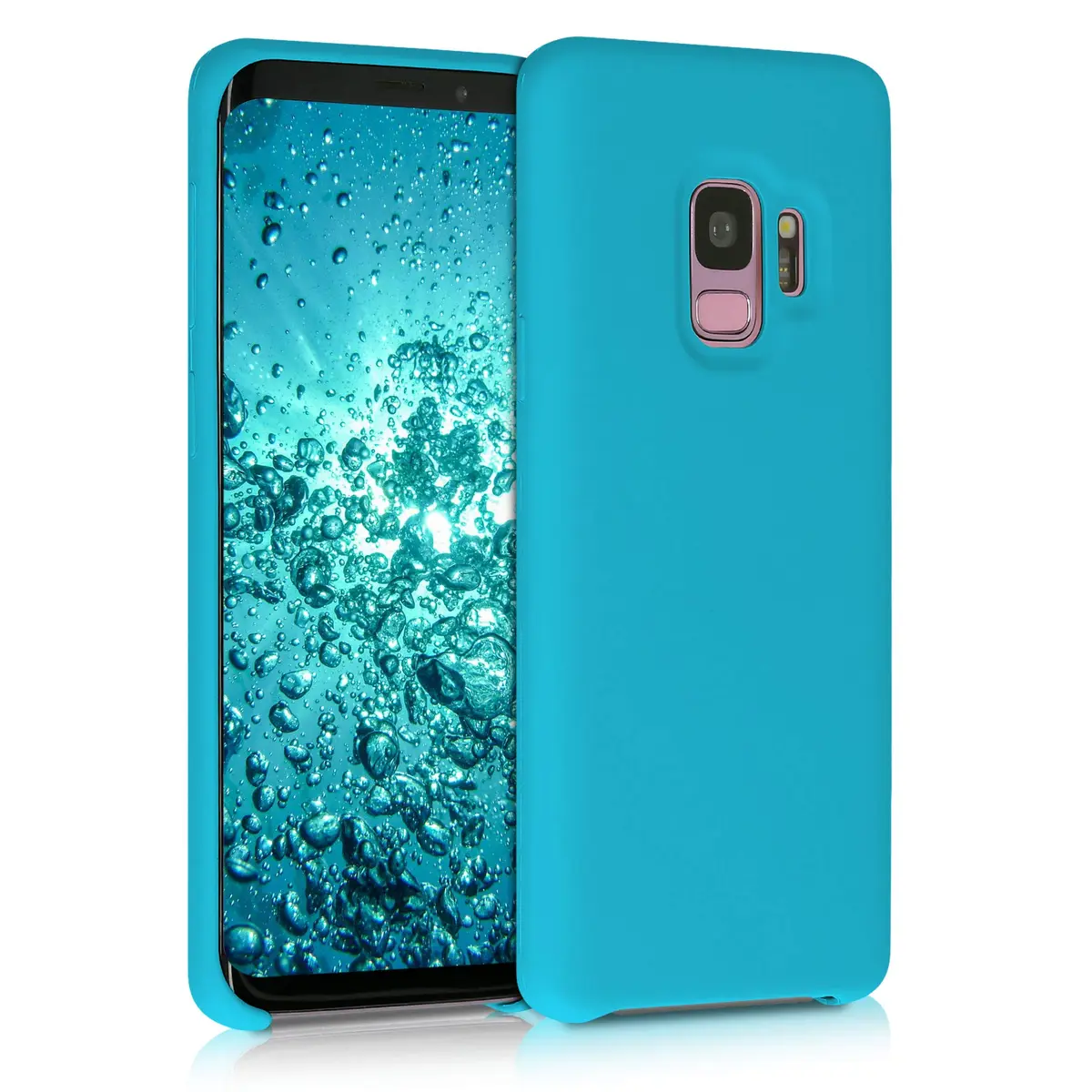 kwmobile TPU Silicone Case Compatible with Samsung Galaxy S9 | Soft Finish, Non-Slip Grip, Shockproof Protection - main product image