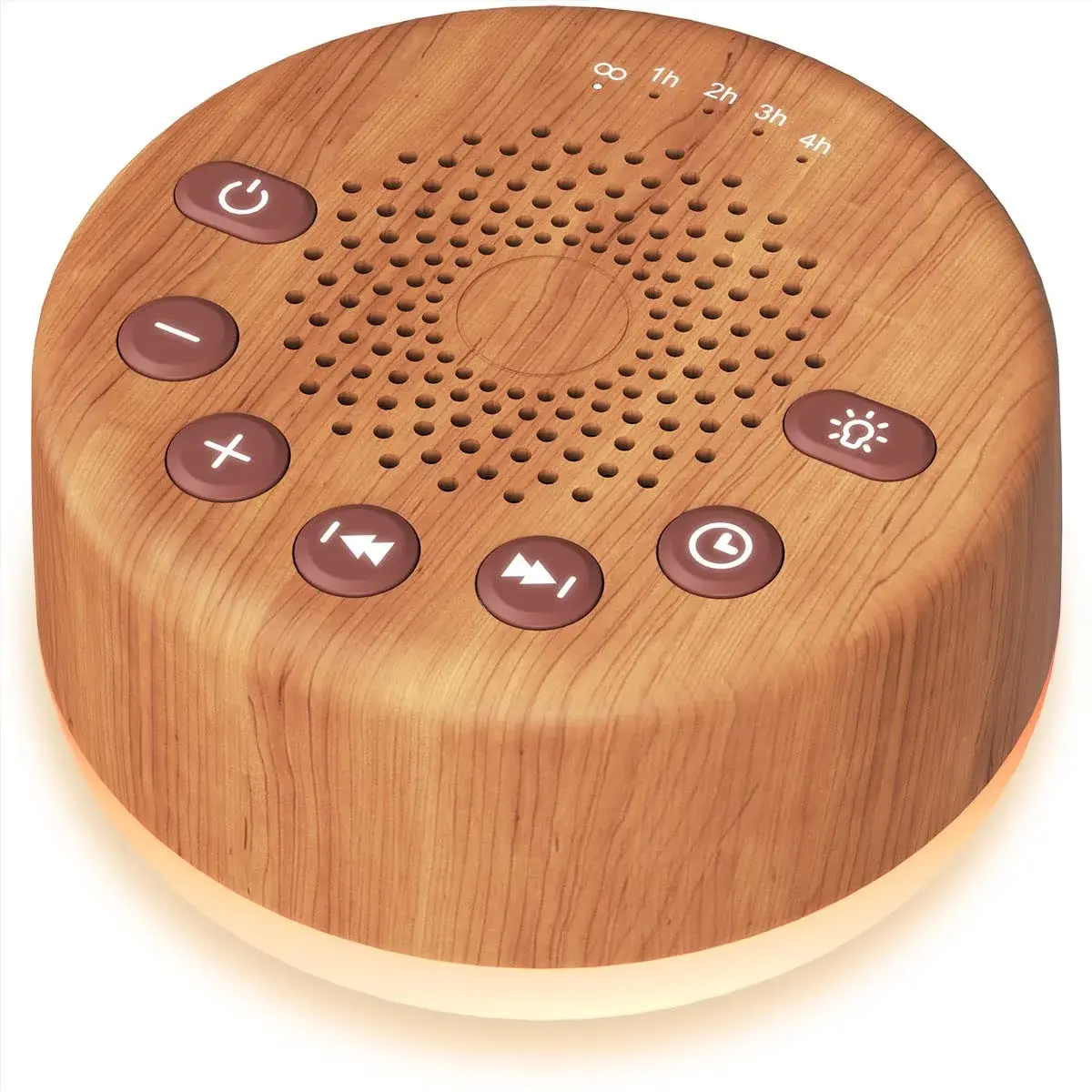 Easysleep White Noise Machine with 25 Sounds & 12 Color Night Lights | 100-240V Compatible - main product image