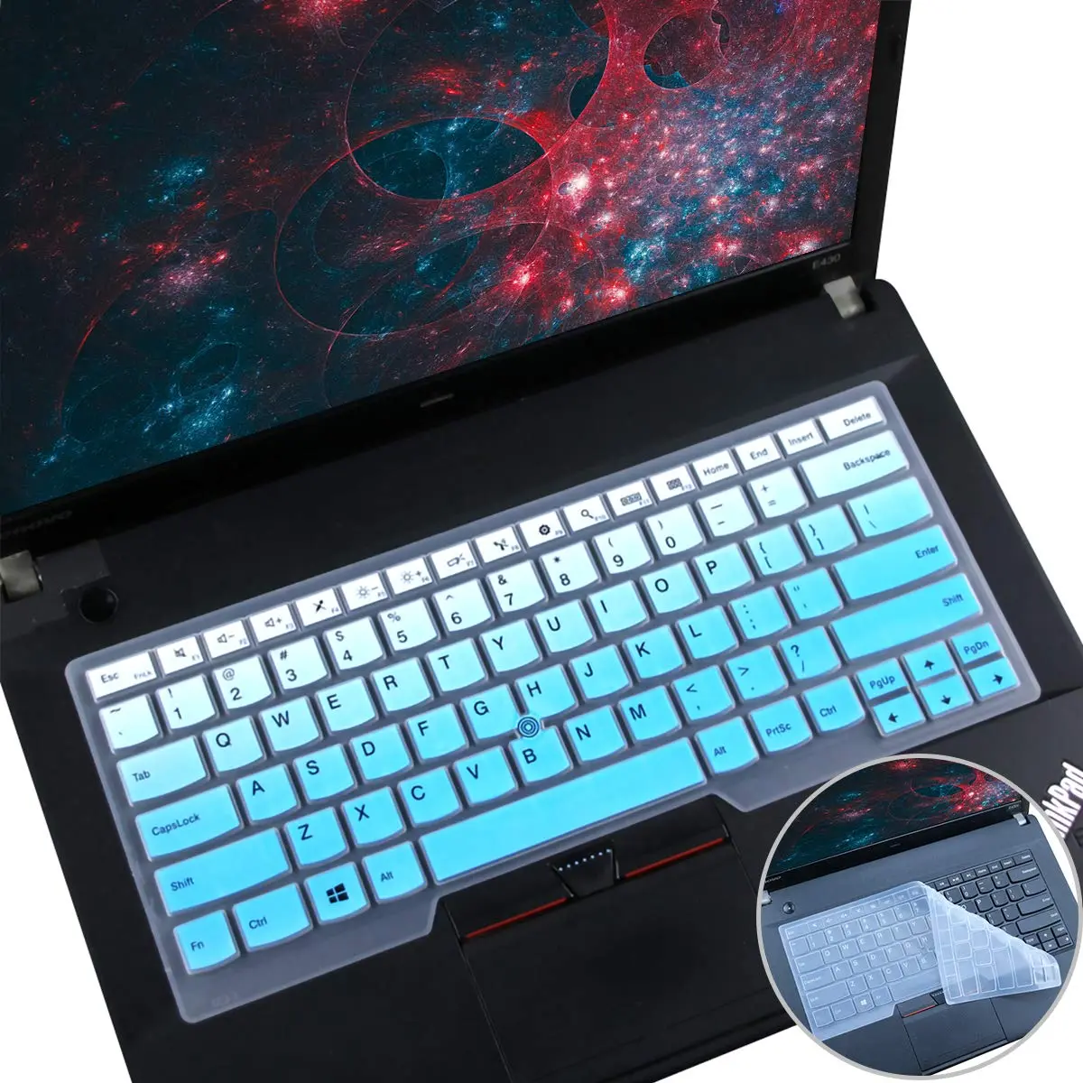 i-Tensodo Keyboard Cover for Lenovo ThinkPad X1 Carbon 14" 2017-2019 | Dust & Wear Protection - main product image