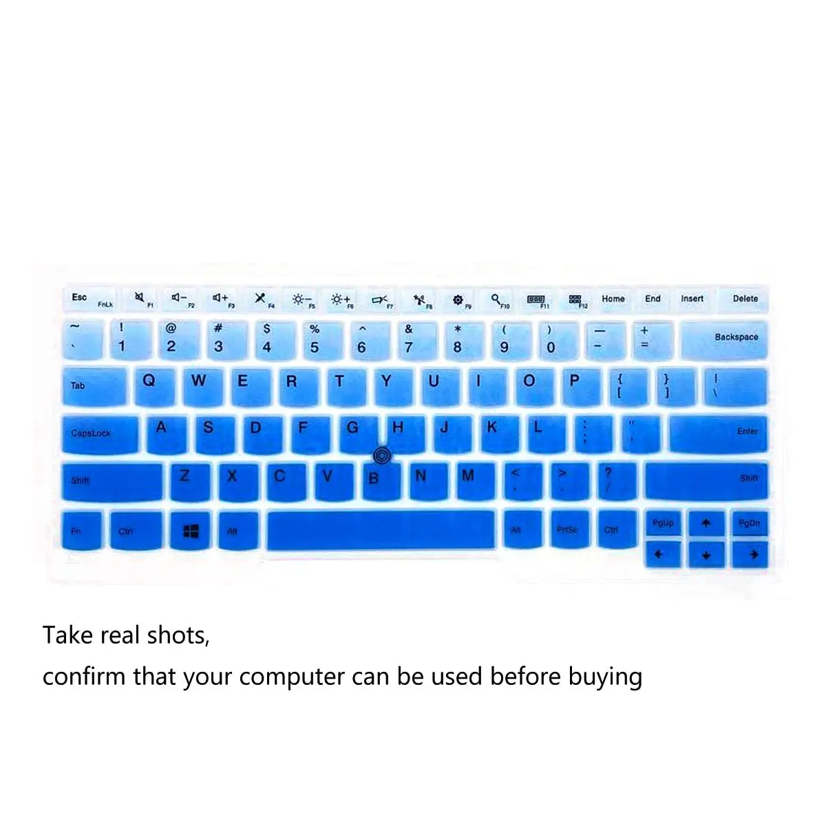 i-Tensodo Keyboard Cover for Lenovo ThinkPad X1 Carbon 14" 2017-2019 | Dust & Wear Protection - view 3