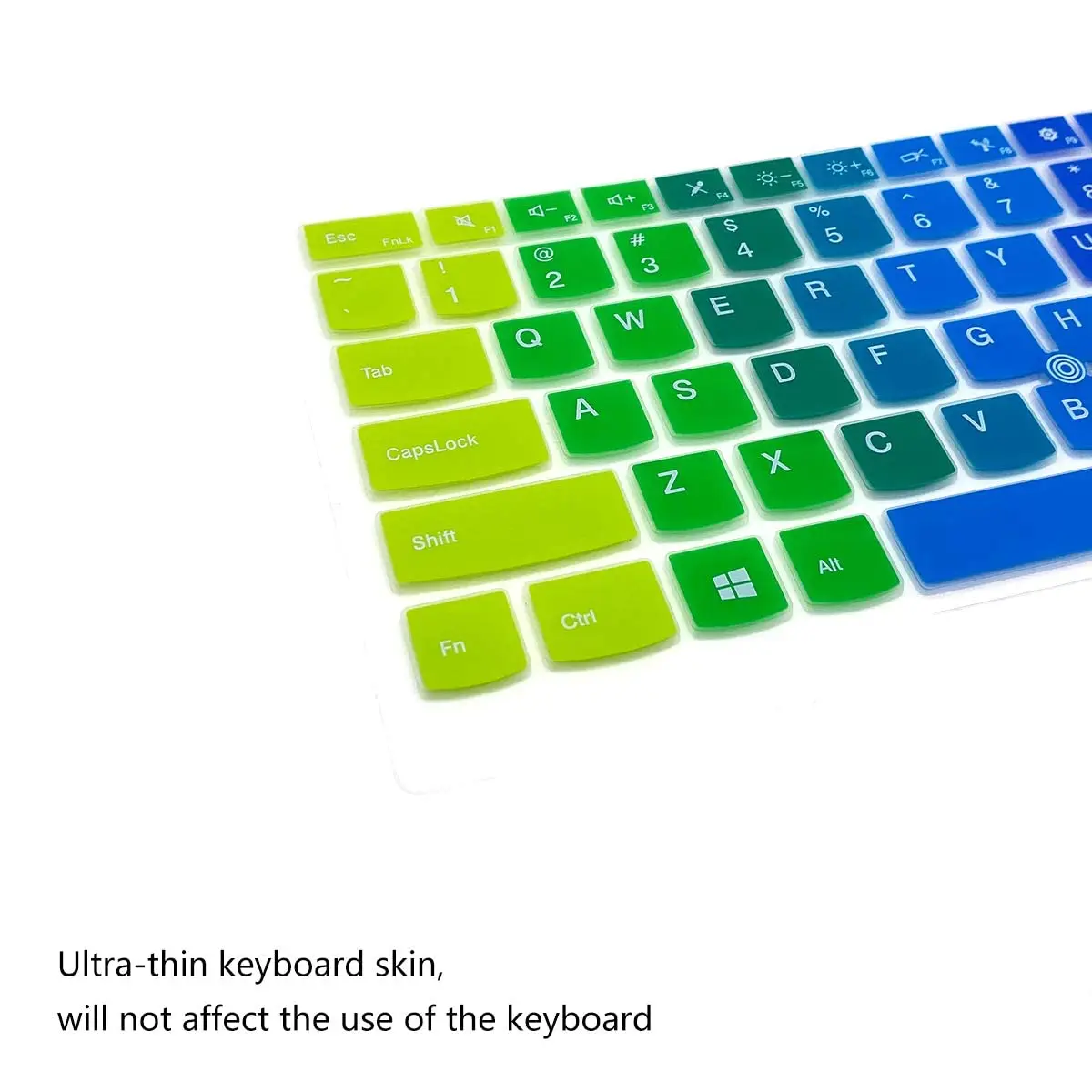 i-Tensodo 2 Pack Keyboard Cover for Lenovo Thinkpad X1 Carbon 14" 5th/6th/7th Gen, ThinkPad X1 Yoga Gen 3/4/5, T14 14" | US Layout Silicone Protector - view 5