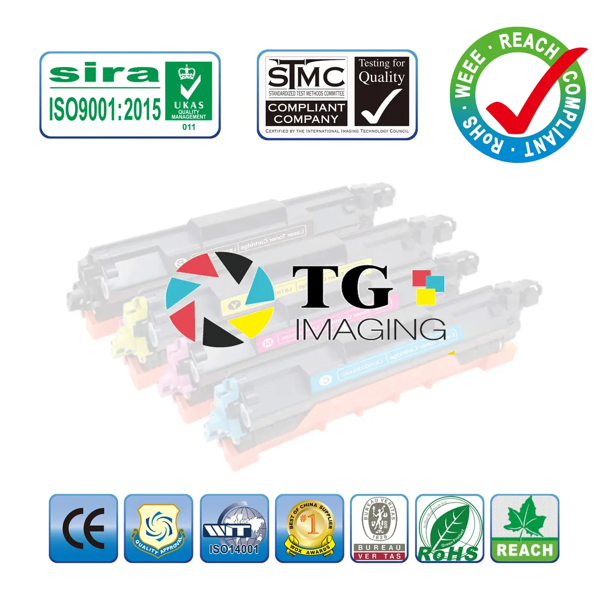 TG Imaging PGI35 CLI36 Ink Cartridge Compatible with Canon 35 36 Ink 8-Pack | High Page Yield for PIXMA Printers - view 7