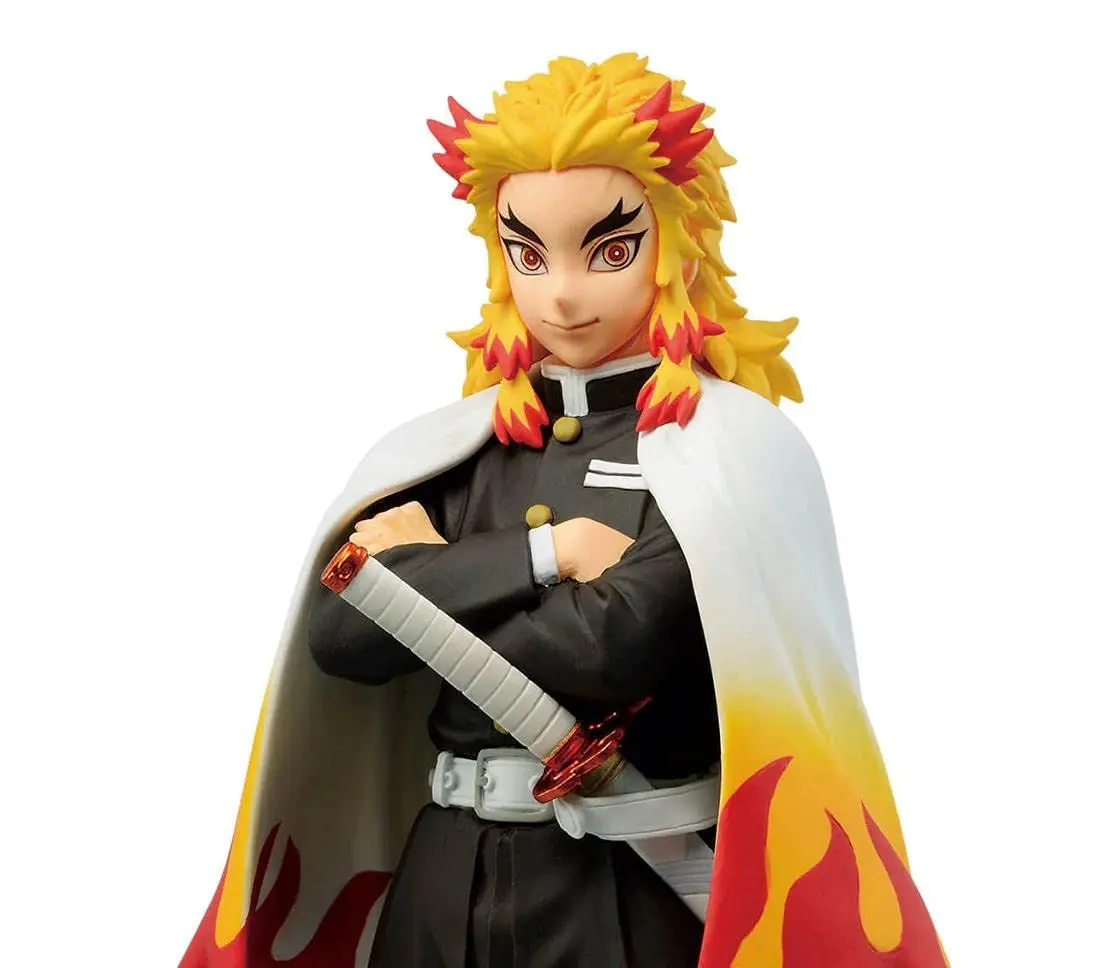 Banpresto Demon Slayer Kyojuro Rengoku vol.10 Figure | 10 Inch Anime Action Figurine with Base Stand - view 4