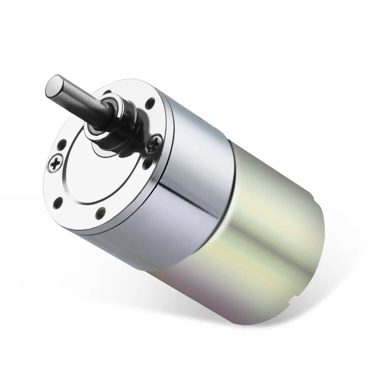Greartisan DC 24V Gear Motor 800RPM High Torque Micro Speed Reduction Geared Motor with D-Shaped Shaft, 37mm Diameter Gearbox | 0.4Kg.cm Torque - main product image