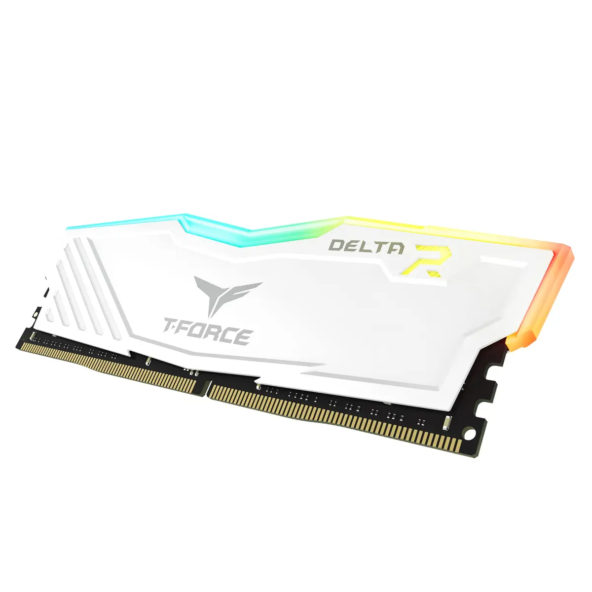 TEAMGROUP T-Force Delta RGB DDR4 16GB (2x8GB) 3600MHz CL18 White Desktop Gaming Memory Module Ram TF4D416G3600HC18JDC01 | High-Speed RAM for Gaming PCs - view 6