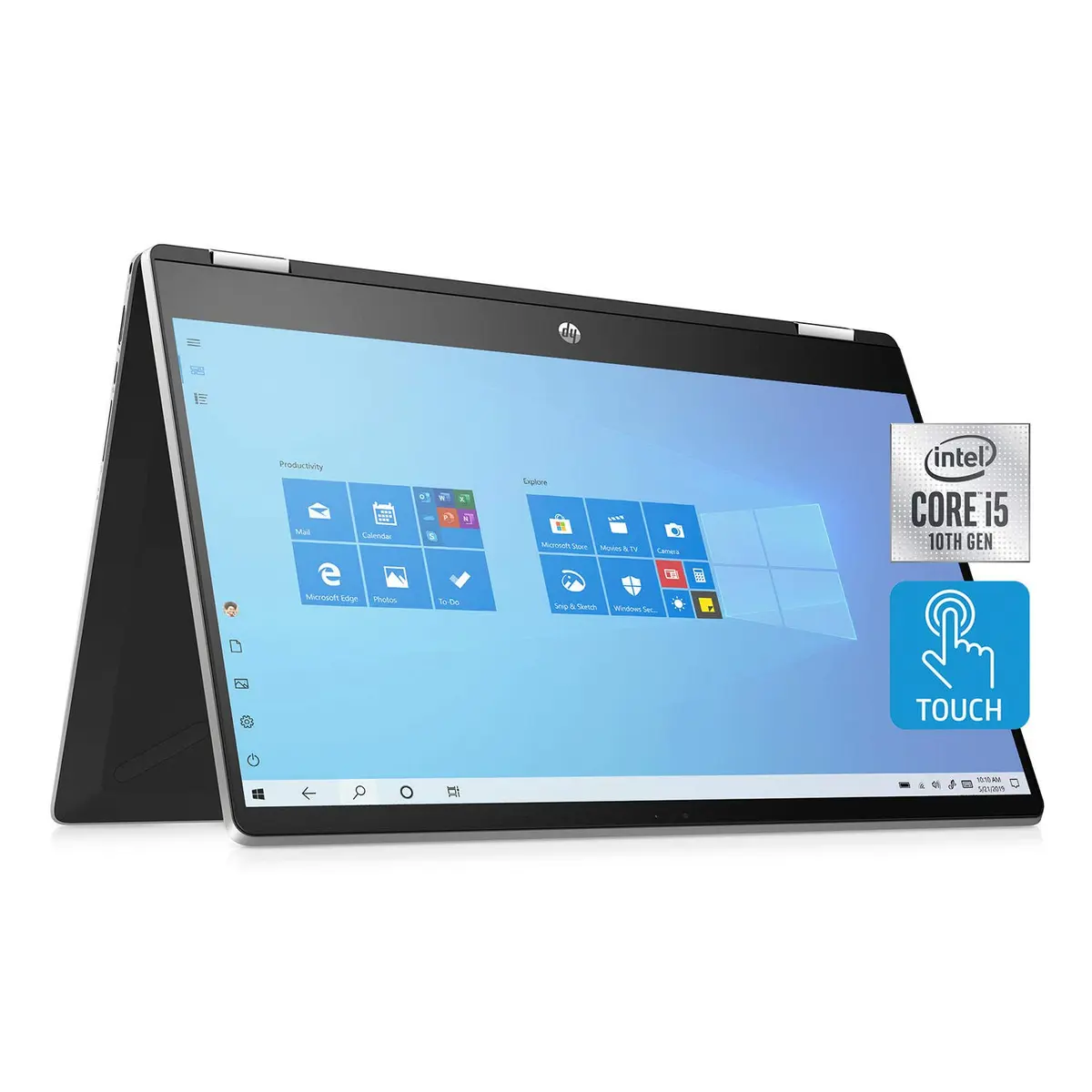 HP Pavilion 15.6" 2-in-1 Convertible HD Touchscreen Laptop |Intel Core i5-10210U|8GB DDR4|512GB SSD - main product image