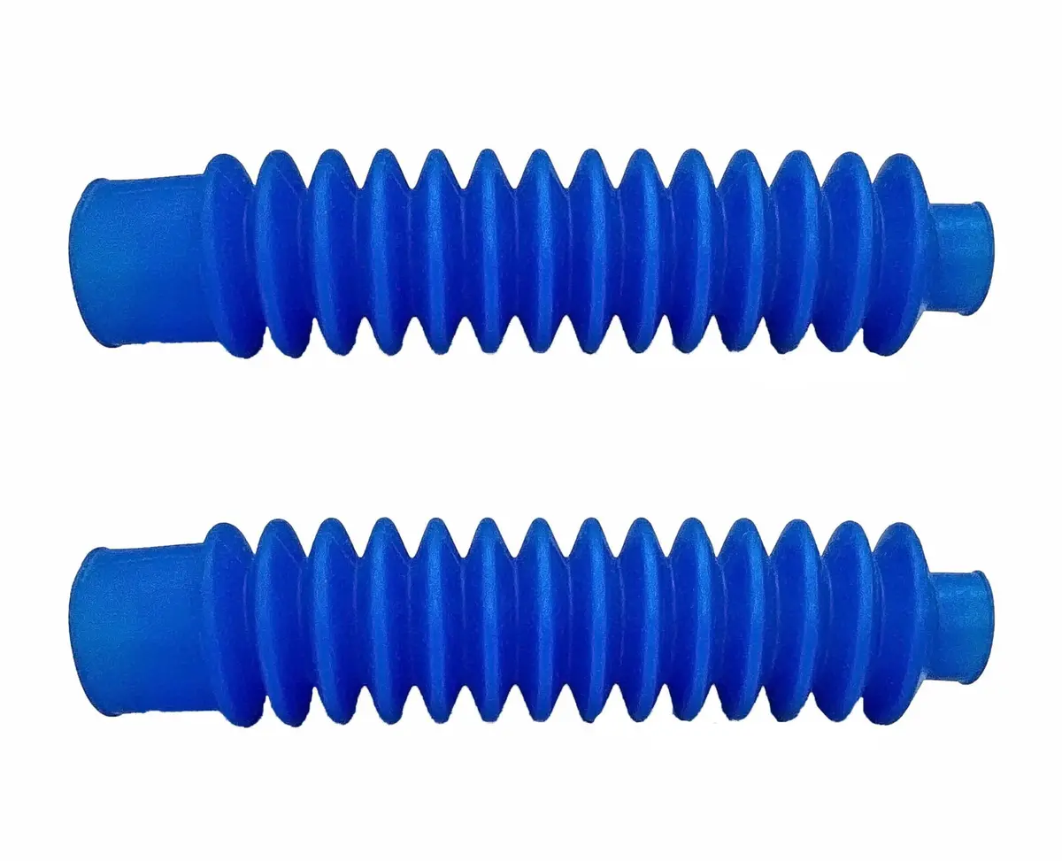 HCLLPS Universal Fork Boots for Honda ATC 200X 1983-1987 | Protects Fork Seals & Tubes - view 6