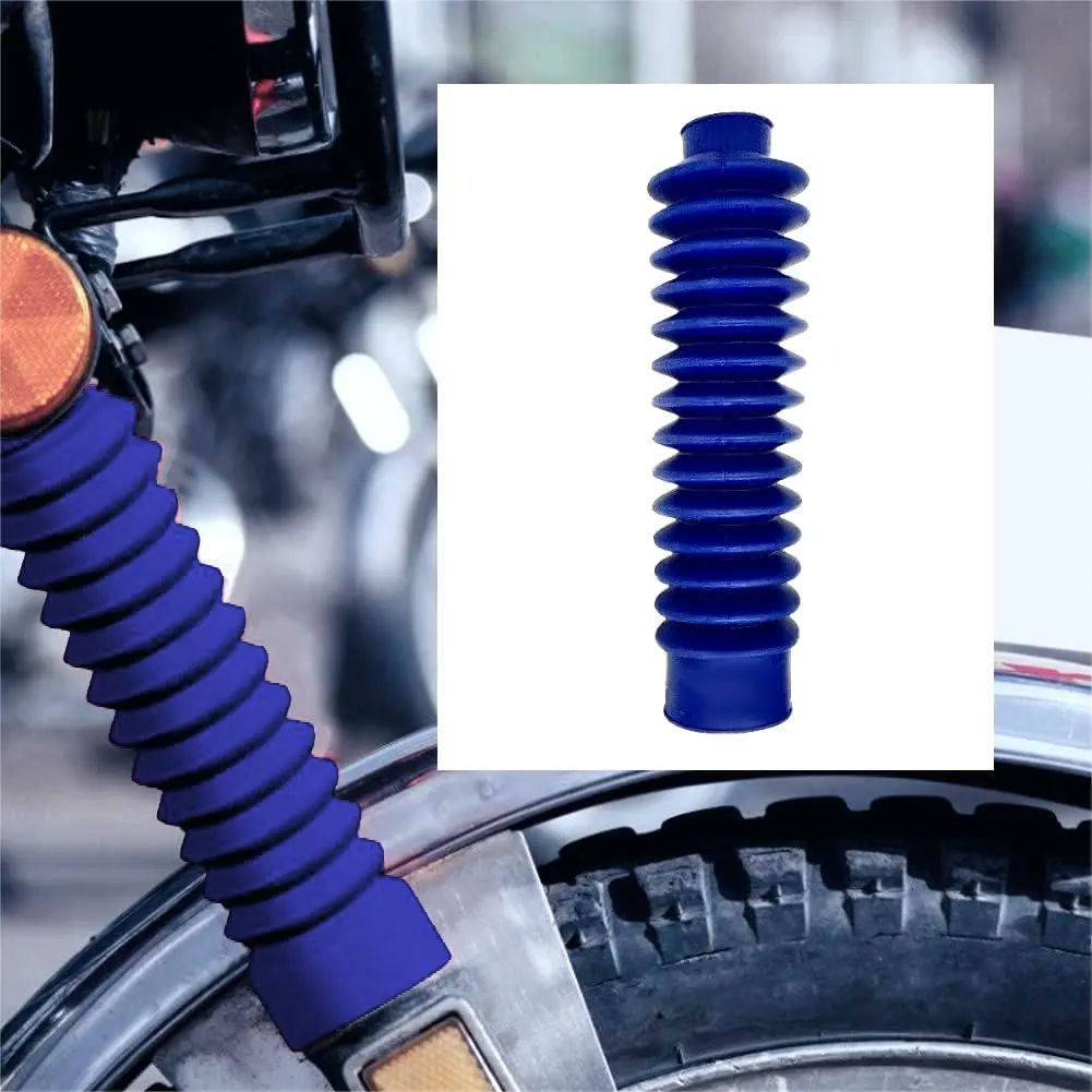 HCLLPS Universal Fork Boots for Honda ATC 200X 1983-1987 | Protects Fork Seals & Tubes - view 3