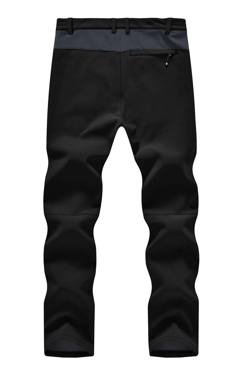 YSENTO Men's Snow Pants Fleece Lined Hiking Ski Winter Insulated Utility Work 40 | Water-Resistant & Warm - view 3