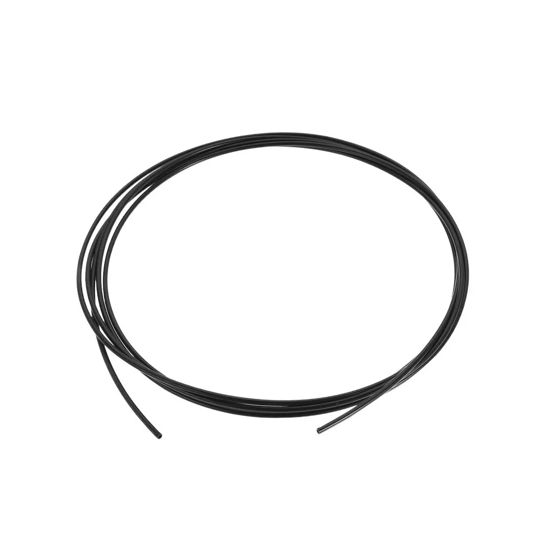 uxcell Nylon Line Hose Tube 2mm ID x 3mm OD 3 Meter PA6 Black | Flexible Pneumatic Air Brake Tubing - main product image