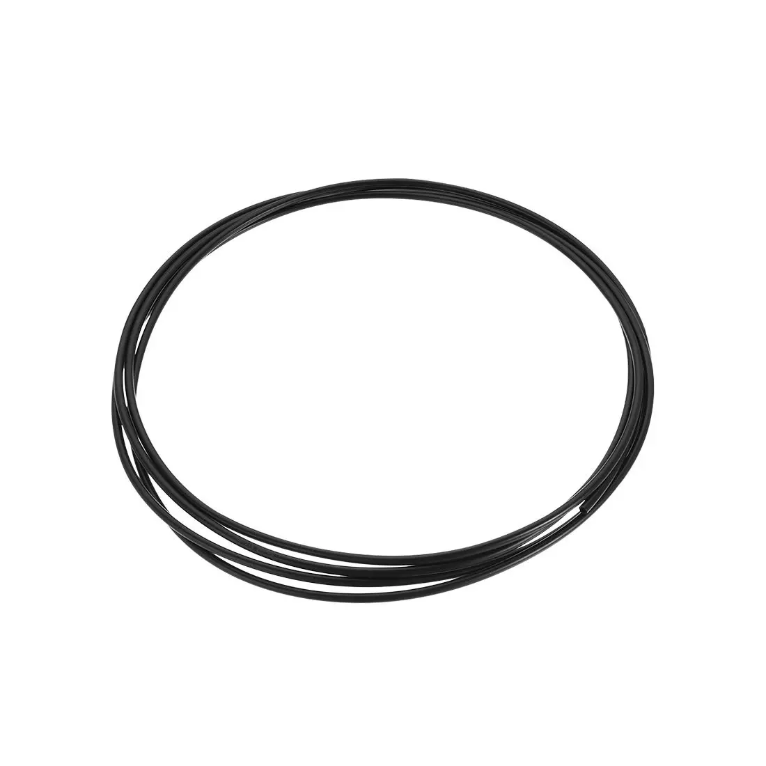 uxcell Nylon Line Hose Tube 2.5mm ID x 4mm OD 3 Meter Black | Pneumatic Air Brake Tubing for Fluid Transfer - main product image