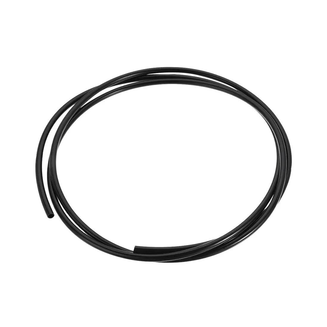 uxcell Nylon Line Hose Tube 8mm ID x 10mm OD 3 Meter Black | High Pressure Pneumatic Air Brake Tubing - main product image