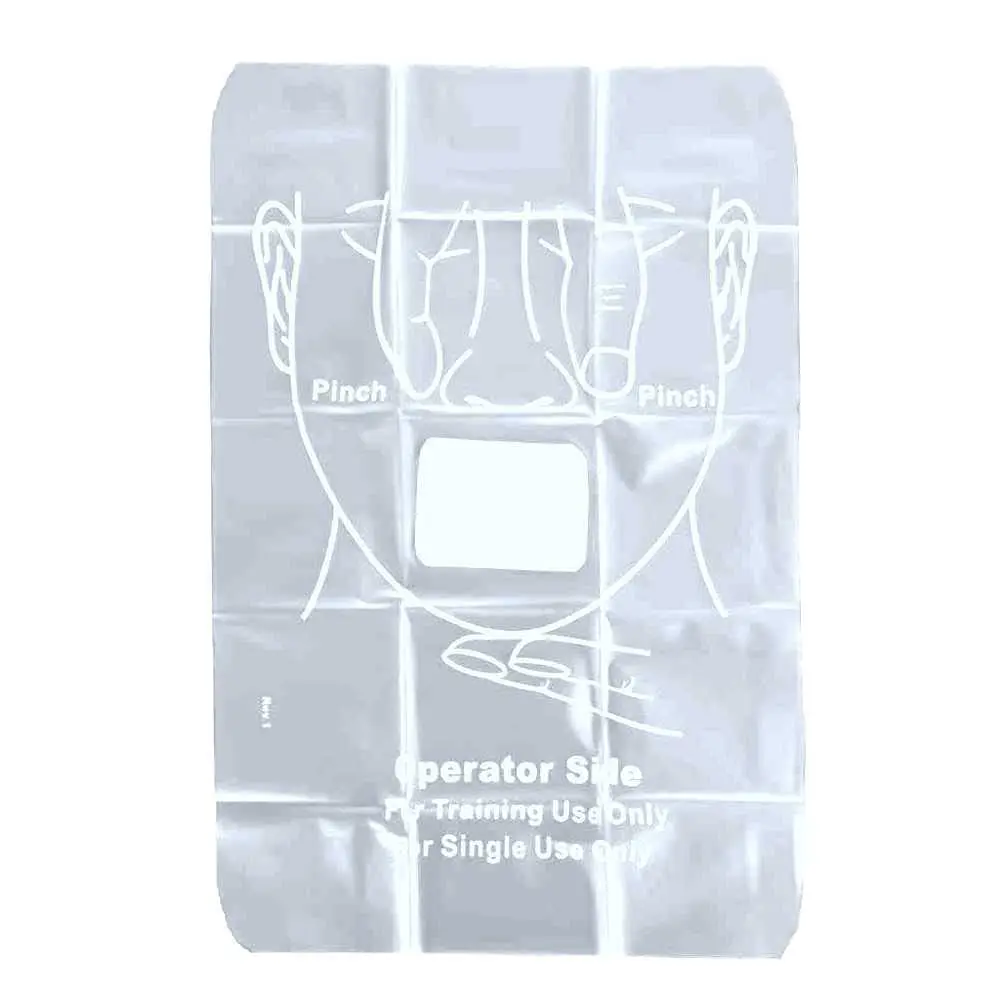 WNL Products WL3100IW CPR Manikin Shields, 100 Individually Wrapped - view 4