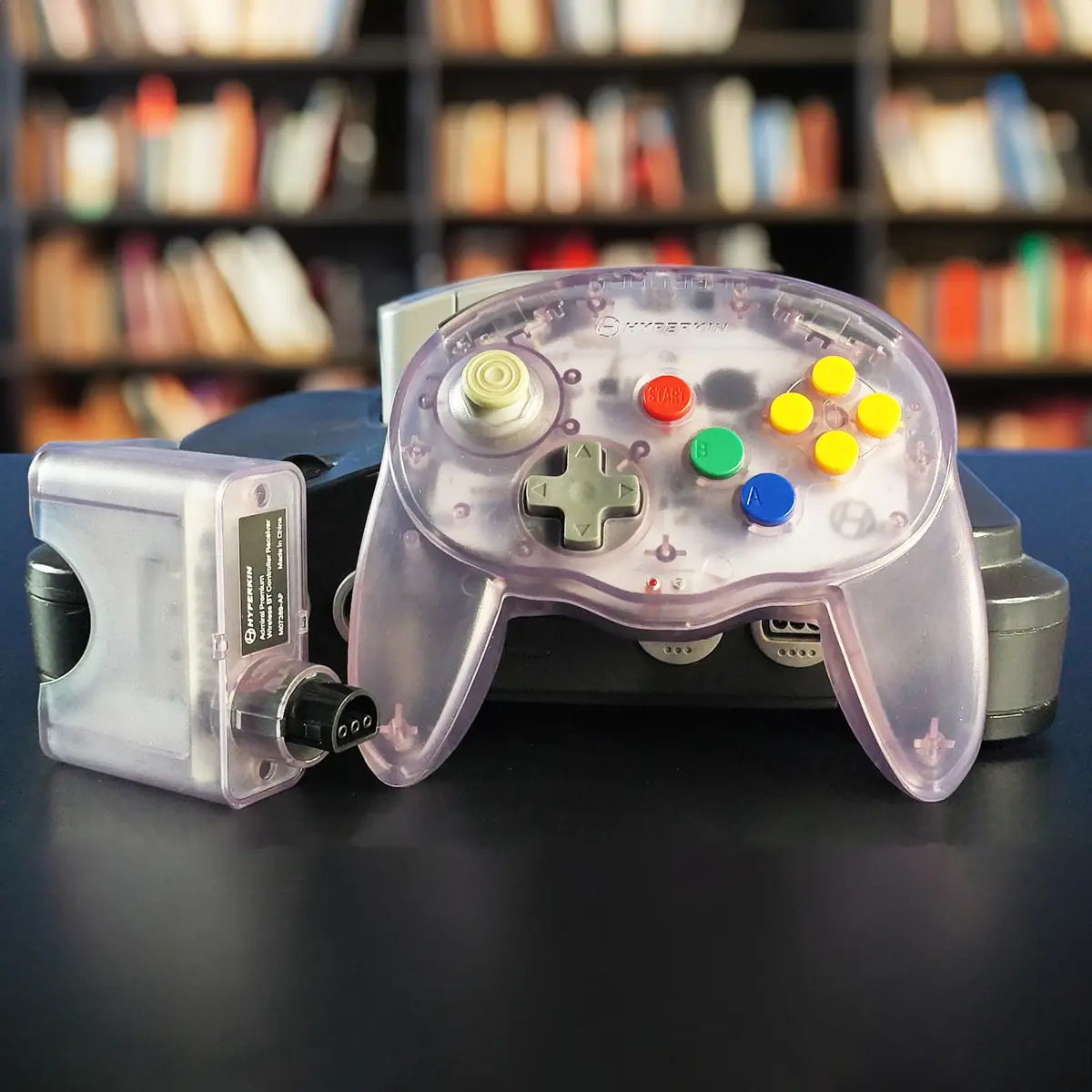 Hyperkin Admiral Premium BT Controller for Nintendo 64 Amethyst Purple | Wireless, Ergonomic & Compatible with PC/Mac/Android - view 5