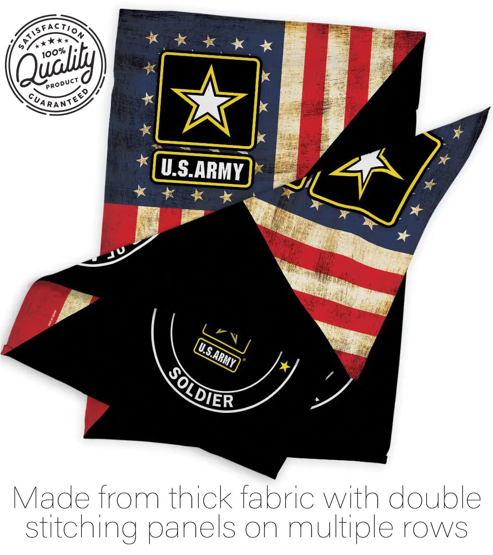 POYOMUK US Military U.S. Army Proud Daughter of A Soldier Flag 12" x 18.5" | Double-Sided Garden Banner - view 7