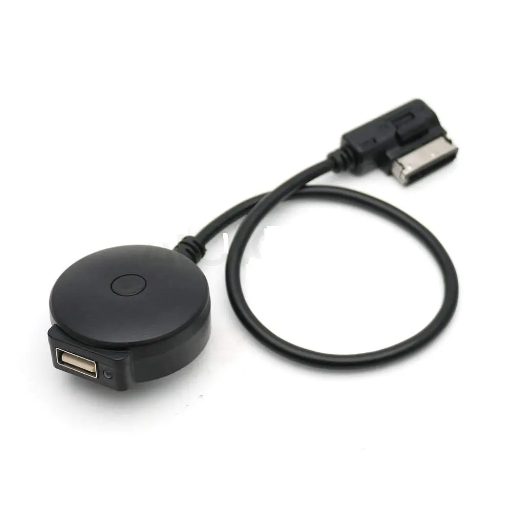 YuYue Electronic Bluetooth AUX Receiver Cable Adapter for VW Audi AMI MDI Interface 3G (Black, 30cm Cable) - main product image