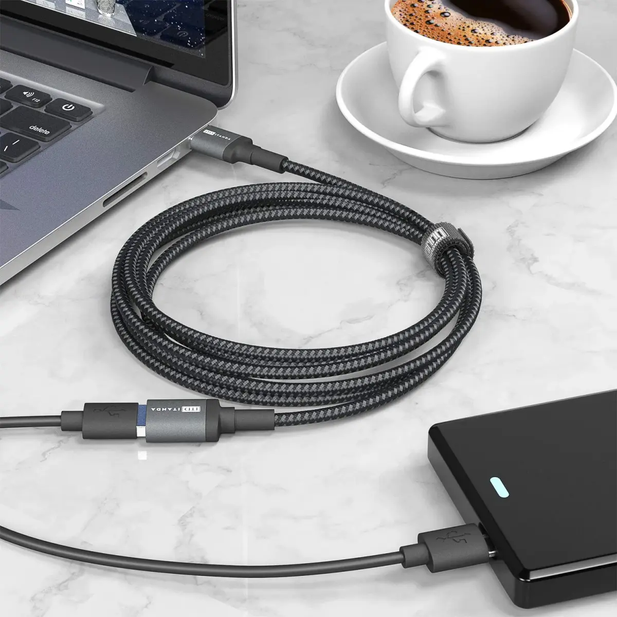 ITD ITANDA USB 3.0 Extension Cable 6ft (1.83m) | 5Gbps Data Transfer for Keyboard, Mouse, PlayStation, Xbox, Flash Drive, Printer, Camera and More - view 9