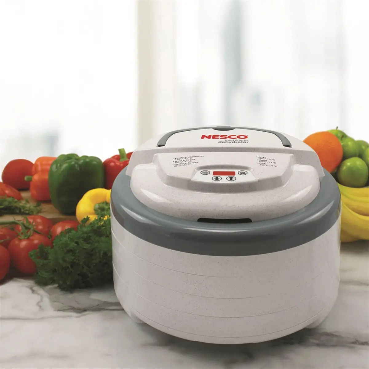 NESCO Food Dehydrator Digital 4 Trays | Even Heat, Expandable, USA Made - view 8