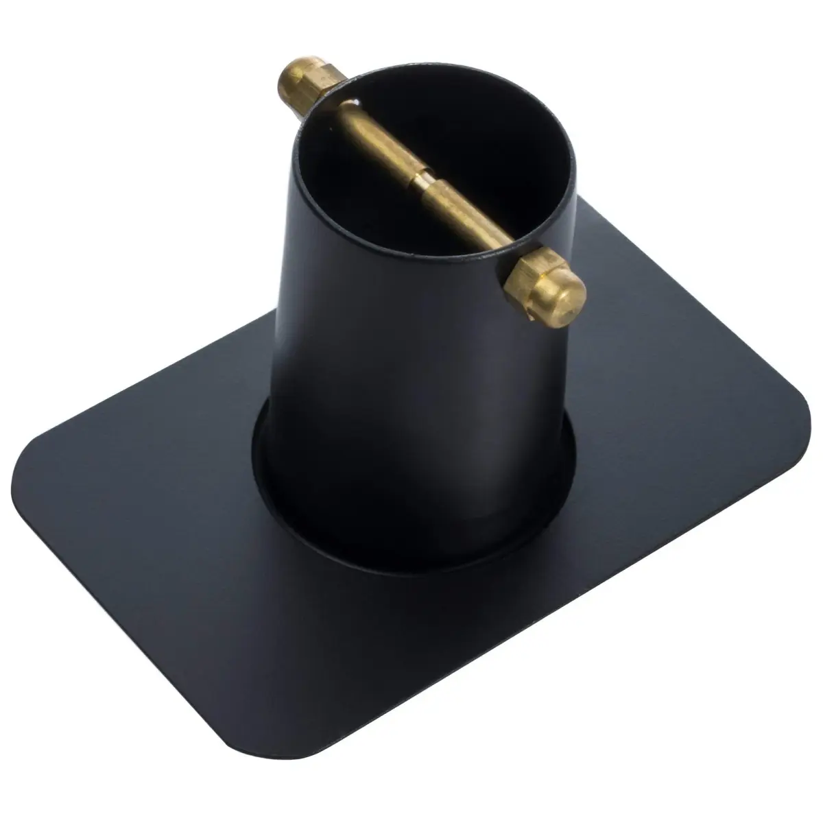 Monarch Rain Chains Gutter Adapter Black | Functional Water Flow Design for Heavy Rainfall - view 2