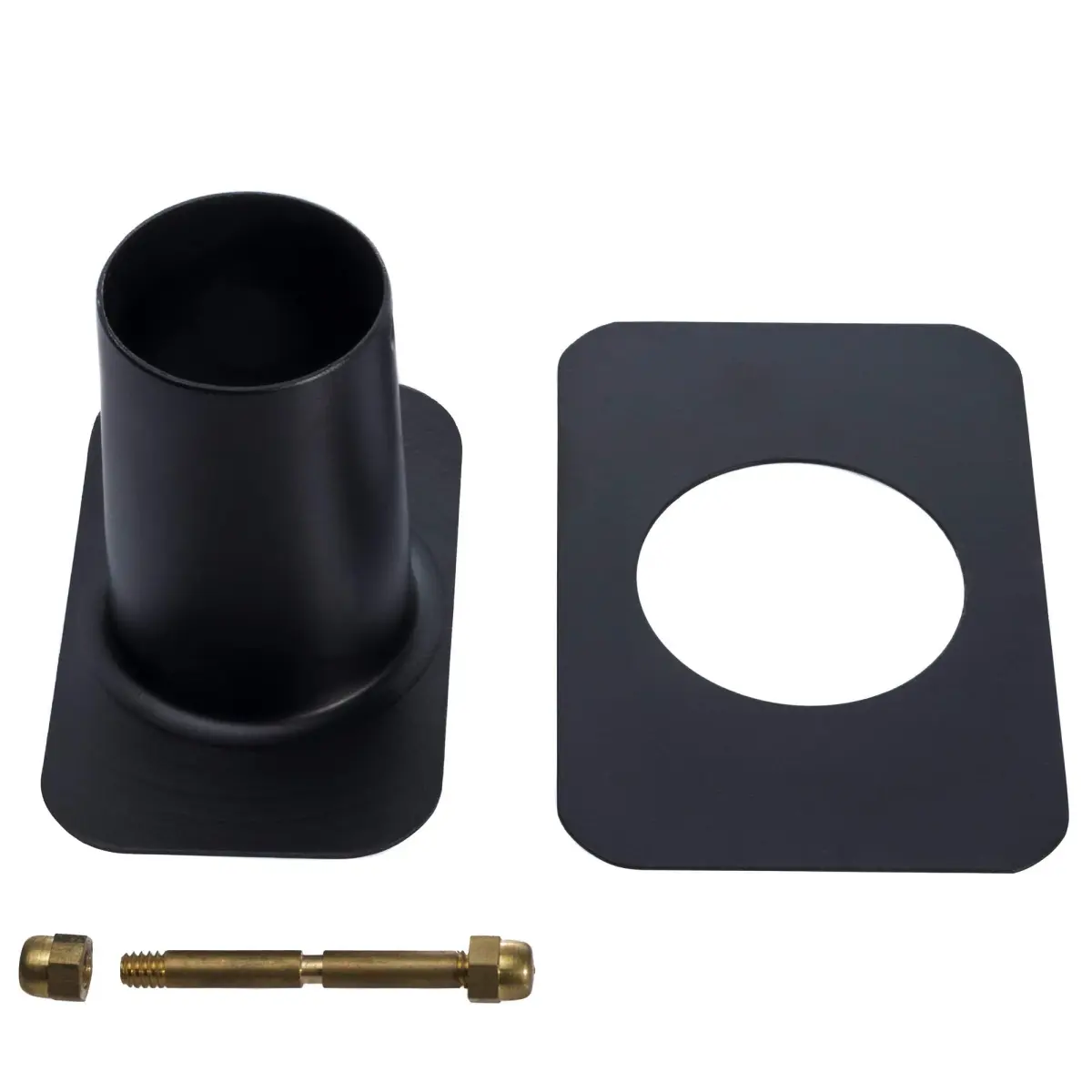 Monarch Rain Chains Gutter Adapter Black | Functional Water Flow Design for Heavy Rainfall - view 4