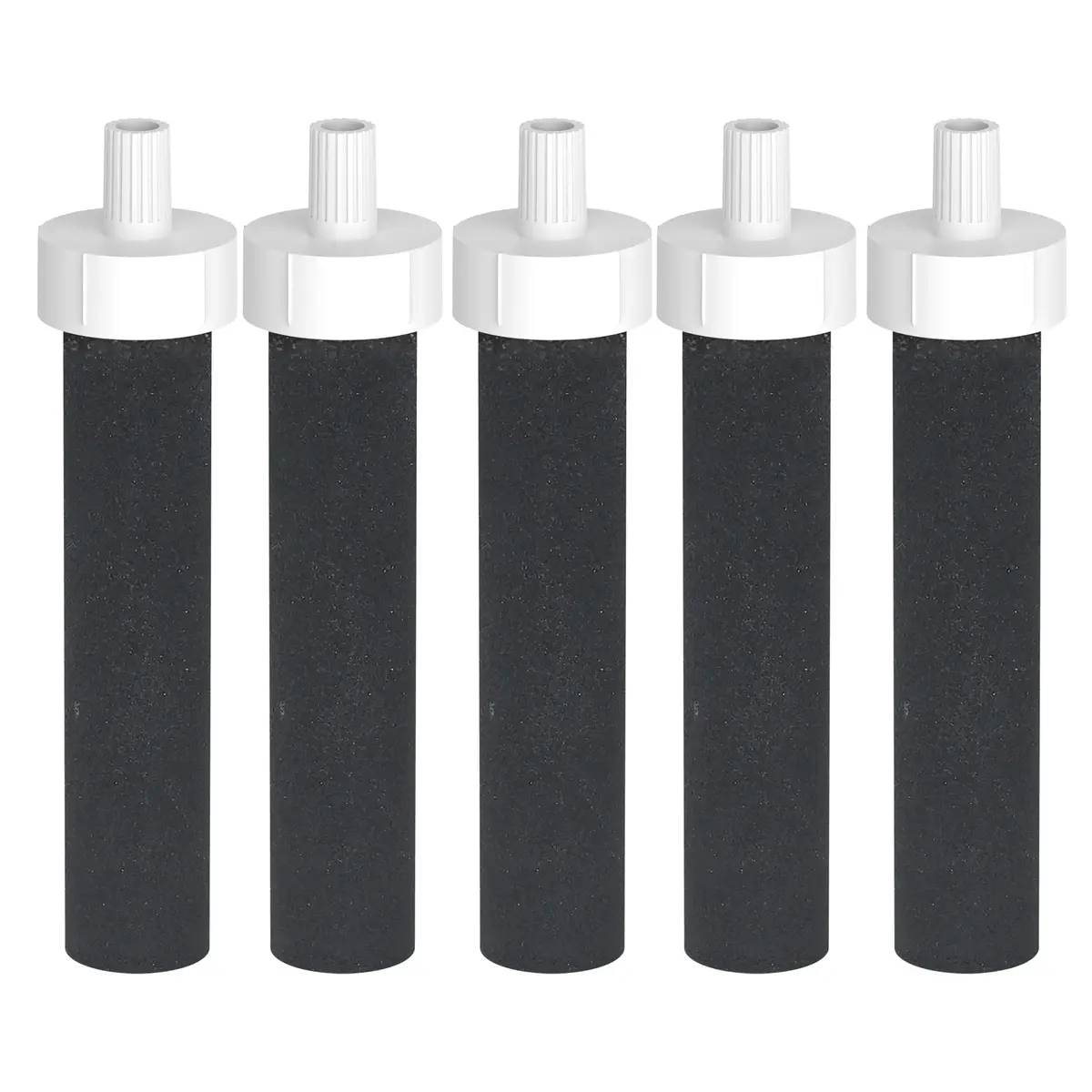 AQUA CREST Water Bottle Filter Replacement 5 Count | Advanced Coconut Carbon for Brita Bottles - main product image