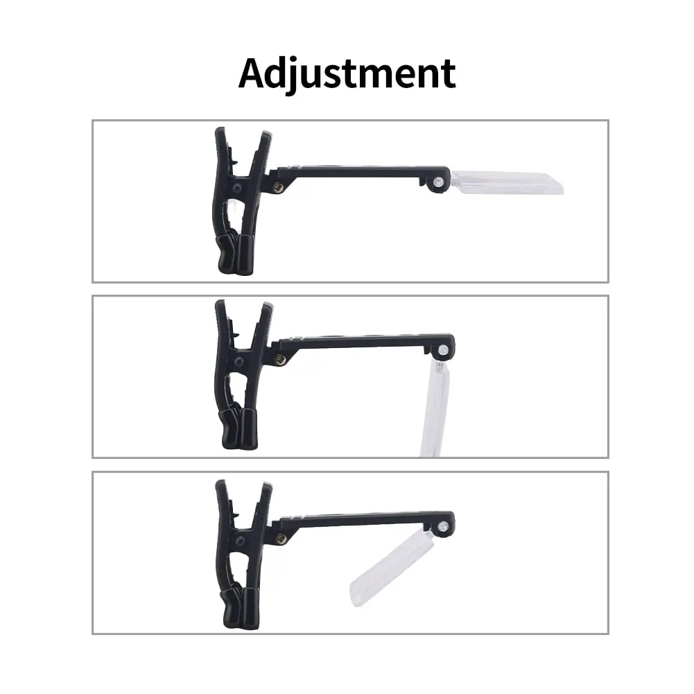 UXELY Clip-On Magnifier Glasses with 3 Interchangeable Lenses (1.5X, 2.5X, 3.5X) | Hands-Free Loupe for Detailed Work - view 3